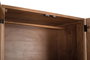 GINER Y COLOMER Armoire en bois d'acacia et pieds en métal